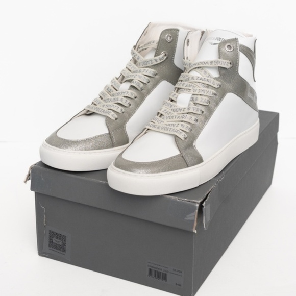 Zadig & Voltaire. Women's High Flash High-Top Sneakers.